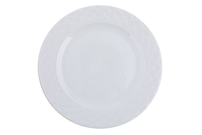 Hermia ALF24Y400 Vajilla de Porcelana Blanca 24 Piezas para Experiencia Gastronómica Elegante y Duradera